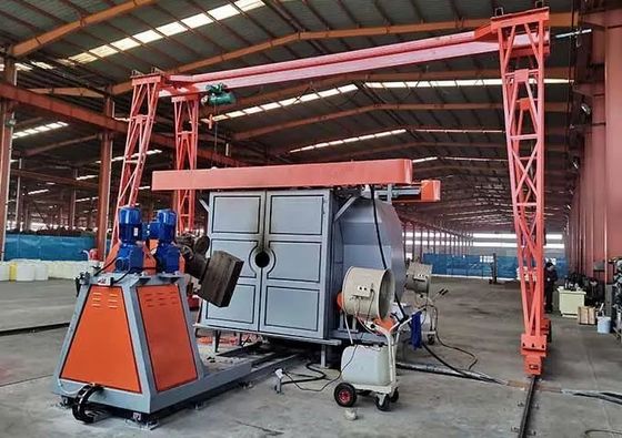 Купить Ротационный формовочный шаттл Roto Mold Machine PLC Control Производство в сети