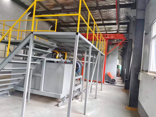 Полностью автоматическая ротационная литейная машина, управляемая PLC Hollow Plastic Injection Molding Machine
