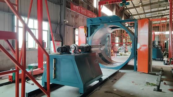 Газовая нагревная дистанционное управление ротационная литейная машина автоматическая 2-рука