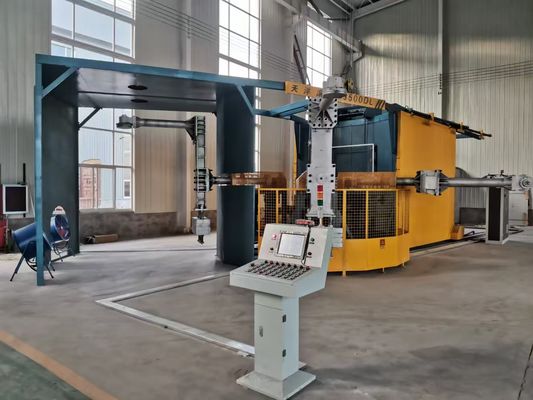 Полностью автоматическое оборудование для ротационного формования с водяным охлаждением низкий уровень шума