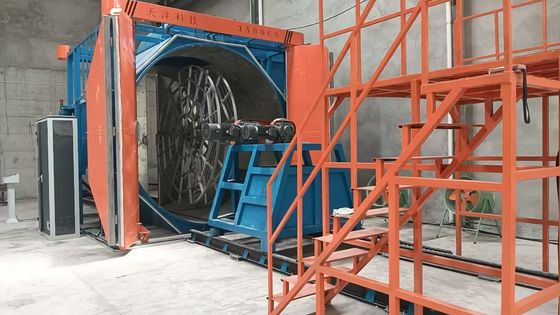 Двухрукавая шаттловая ротоформовальная машина Гибкое решение для крупных пластиковых изделий с настраиваемой способностью формования