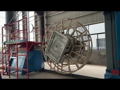 Легкая разборка и сборка с помощью беспроводного дистанционного управления на машинах для формования рото